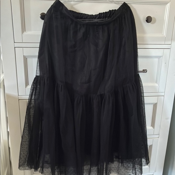 Scoop Dresses & Skirts - Scoop  Black Tulle Skirt